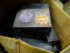 Large quantity of John Lewis mosaic craft gift sets and John Lewis towel rail sets etc