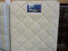 Single divan bed with Silentnight mattress
