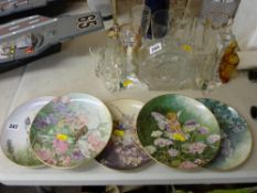 Parcel of Heinrick of Germany Villeroy & Boch 'Sweet Pea Fairy' display plates