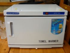 Electric tabletop towel warmer E/T