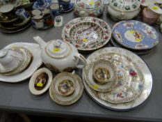 Large parcel of miscellaneous china including Booths and other makers