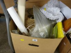 Box of miscellaneous household contents
