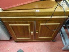 Wood effect hostess trolley E/T