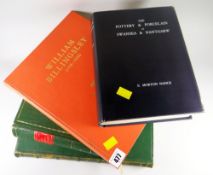Four books relating to Welsh porcelain comprising Nantgarw Porcelain by W D John, The Ceramics of