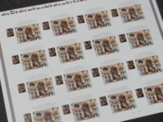 A rare limited edition Royal Mail press sheet PZ006, dated 2008, to commemorate the 300th