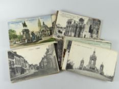 A quantity of vintage postcards entered by the descendent of the sender & mainly from the front