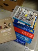 A box of antique collecting books Condition Report: please request* *Condition is not stated in this