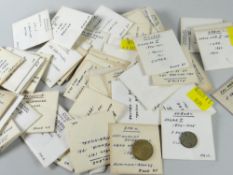 Parcel of coins to include nineteenth & twentieth century of various origins, Norwegian, French,