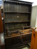 A barley-twist vintage dresser Condition Report: please request* *Condition is not stated in this