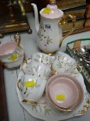 A quantity of Royal Albert Braemar teaware & a parcel of loose cutlery Condition Report: please