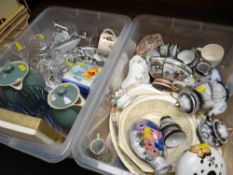 A quantity of mixed pottery, china & glass Condition Report: please request* *Condition is not