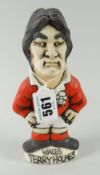 JOHN HUGHES Grogg figure of Terry Holmes, no.9 Wales Strip Condition Report: please request* *