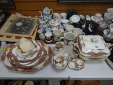 A quantity of Crown Ducal fruit tree decorated tableware Condition Report: please request* *