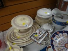 Quantity of Gray's pottery dinnerware, Spode jug ETC Condition Report: please request* *Condition is