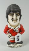 A JOHN HUGHES Grogg figure of Gareth Davies, no.10 in Wales Strip Condition Report: please