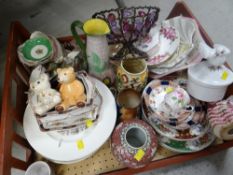 Box of household pottery ETC Condition Report: please request* *Condition is not stated in this type