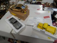 A quantity of boxed Coca Cola merchandising vehicles, boxed Corgi vehicles ETC Condition Report: