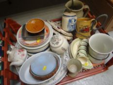 A quantity of household pottery Condition Report: please request* *Condition is not stated in this