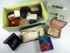 A quantity of mainly boxed / cased costume jewellery ETC Condition Report: please request* *