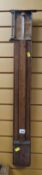 A vintage oak stick barometer (distressed) Condition Report: please request* *Condition is not