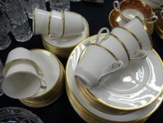 A quantity of Royal Doulton Delacourt dinnerware Condition Report: please request* *Condition is not