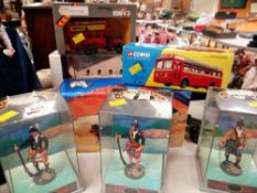 Collection of boxed models including Clansman, Corgi Classics ETC Condition Report: please