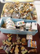 A large quantity of loose & boxed Wade Whimsy pottery items Condition Report: please request via