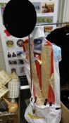 Academic scholars robes & hats relating to Aurelia Reynolds (lecturer at Trinity College, Carmarthen