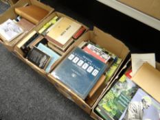 Four boxes of mixed books Condition Report: please request via email. Condition reports not stated