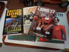 A parcel of rugby union biographies Condition Report: please request via email. Condition reports