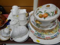 A parcel of mixed English china including Worcester, Wedgwood ETC Condition Report: please request