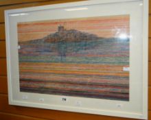 J F COOPER mixed media of the Mumbles, framed (being sold on behalf of Shelter Cymru) Condition