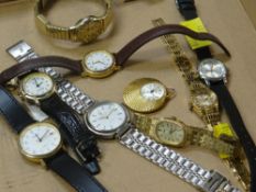 A parcel of ladies & gents watches Condition Report: please request via email. Condition reports not