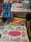 A quantity of unopened nursery Christmas crackers by Wade with Whimsie gifts & sundry boxed