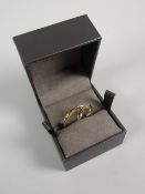 A boxed Clogau gold 9ct yellow gold tree of life Eden ring (RRP £660) Condition Report: please