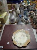 A boxed Royal Albert 'Old Country Roses' cake stand & knife set together with a quantity of