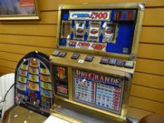 Three late twentieth century fruit machine facades for decorative purposes Condition Report: