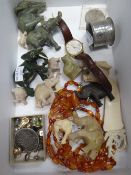 A parcel of exotic collectables, gents rotary wristwatch with box ETC Condition Report: please