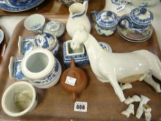 A parcel of Oriental ceramics including covered cups, small bowls ETC Condition Report: please