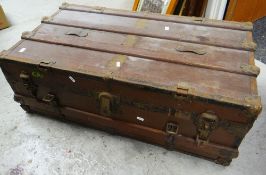 A vintage cabin trunk Condition Report: please request via email. Condition reports not stated