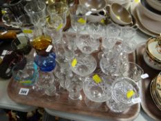 A parcel of glassware Condition Report: please request via email. Condition reports not stated