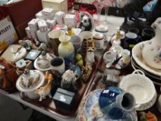 A quantity of boxed Wade Whimsies, boxed Wade Art Deco collection ornaments & sundry modern china