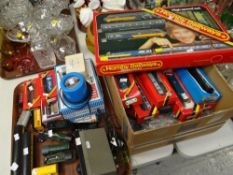 A parcel of mid-century Hornby railway items including a boxed High Speed Set Condition Report: