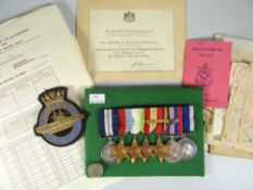 GEORGE VI DISTINGUISHED MEDAL SERVICE (DSM) GROUP awarded to Stoker Petty Officer P. McKeon O/KX