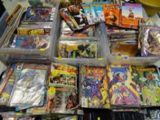 A very large parcel of comics-Eagle, Marvel etc