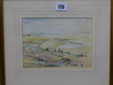 DONALD BALL mixed media - signed and entitled verso 'Scampi's Pool, Conwy, North Wales, 1973', 14