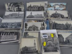 A collection of French vintage postcards