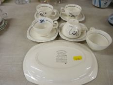 A Midwinter-style craft part coffee set Fantasy pattern