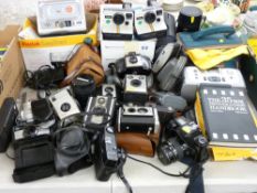 A through the ages collection of cameras & associated equipment