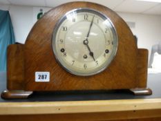 Good polished mantel clock